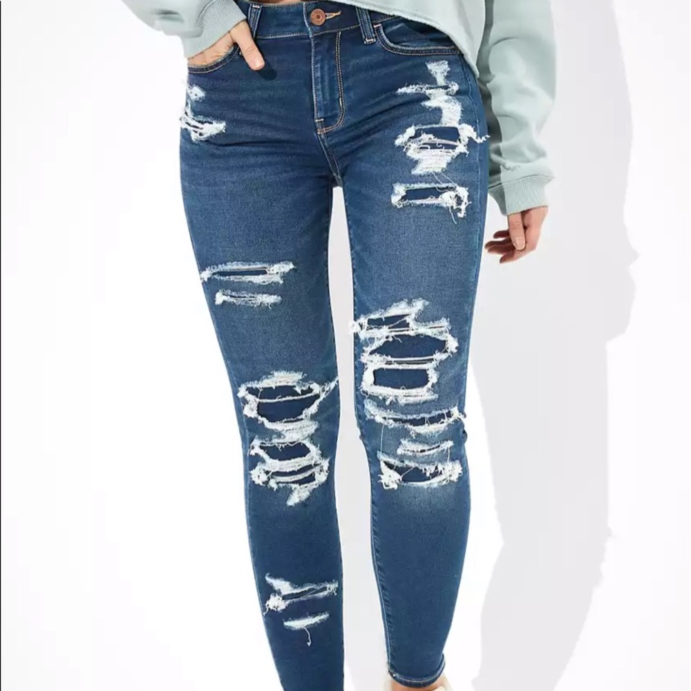 American Eagle High Rise Jeans